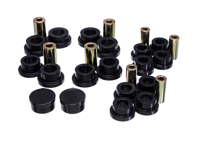 Mazda Miata Control Arm Bushing Set - Front - Energy Suspension - Performance Polyurethane - Black - 2016